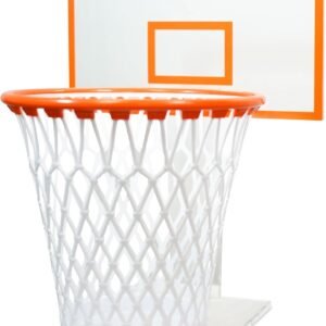 Trash Can Basketball Hoop,Basketball Net Trash Can,Waste Basket,Basketball Gift,Basketball Trash Can Holder for Home,Bedroom,Office,Gym (Including 1pc Basketball Trash Can),Acrylic Backboard
