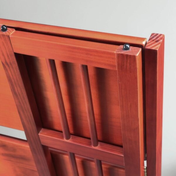 Casual Home 3-Shelf Folding Stackable Bookcase (27.5" Wide)-Mahagony - Image 13