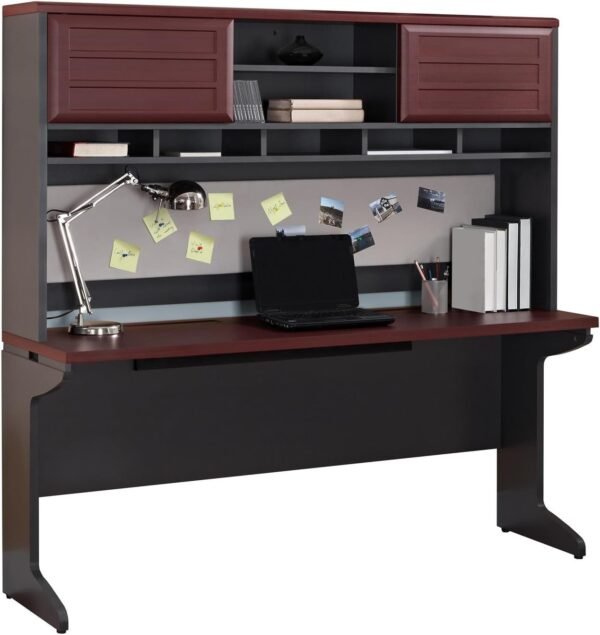 Ameriwood Home Pursuit Hutch, Cherry - Image 3