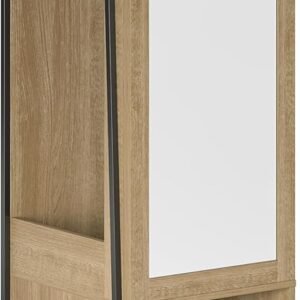 Novogratz Bushwick Wardrobe, Natural