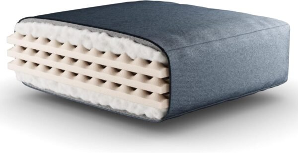 by The Futon Factory 6 inch Foam Futon Mattress - Khaki Cover - Full Size - CertiPUR Certified Foams - Made in USA - Image 6