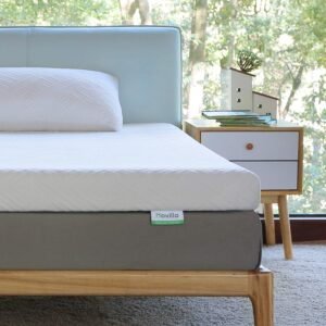 Novilla Mattress Topper Twin, 3 Inch Dual Layer Memory Foam Mattress Topper Enhance Cooling, Supportive & Pressure Relieving, with Breathable Cover,Twin Size, Yozora