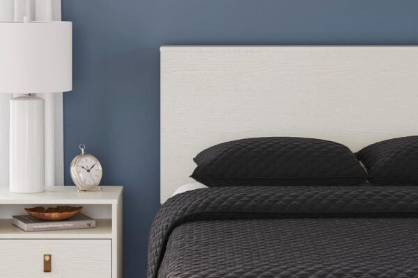Signature Design by Ashley Aprilyn Twin Bookcase Headboard, Whitewash - Image 5