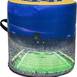 Goldie University of Notre Dame Fighting Irish Ottoman for College Fans