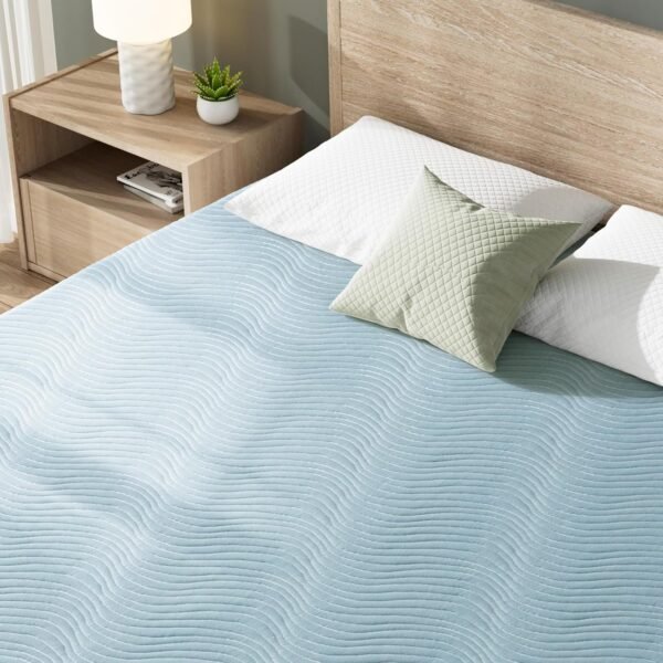 Firm to Extra Firm Mattress Topper 3 inch Queen Size Memory Foam Mattress Topper Gel Infused with High-Density Foam for Body Support & Pressure Relief, Ventilated Design, CertiPUR-US Certified - Image 8