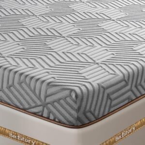 BedStory 3 Inch Memory Foam Mattress Topper Twin – Gel Memory Foam Bed Toppers King with Removable Cover