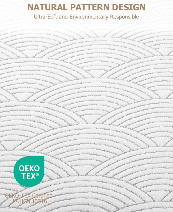 Zenzy 2" Twin XL Waterproof Mattress Topper Cover, [100% Waterproof] [Ultra-Soft] Cover for Mattress Topper, Washable & with Adjustable Straps, Oeko-TEX Certified [Only Cover]- Dark Gray - Image 5
