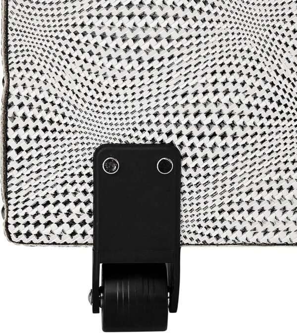 DormCo Texture® Brand Trunk - Black and White Candy - Image 3