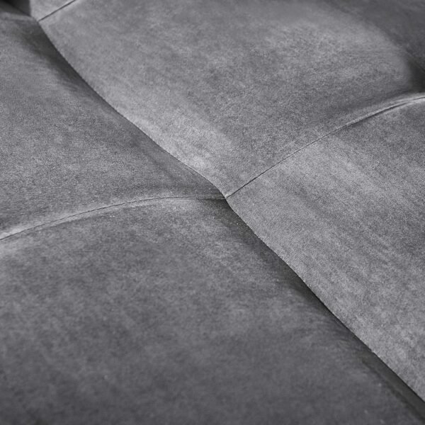DormCo Mini Futon Steel Gray - Image 7