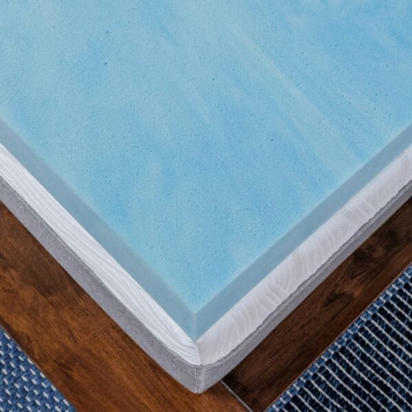 Sure2Sleep Twin XL Size, 2-Inch, Gel Swirl Memory Foam Mattress Topper Made in USA. - Image 4