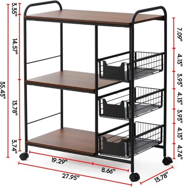 Suprima® The Dorm Room Kitchen Cart - Image 6