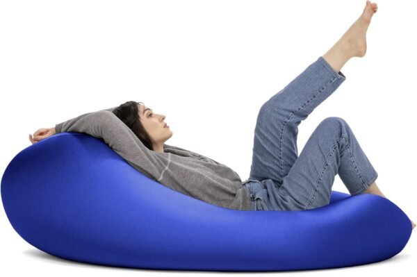 Jaxx Nimbus Spandex Bean Bag Chair for Adults-Furniture for Rec, Family Rooms and More, Large, Royal Blue