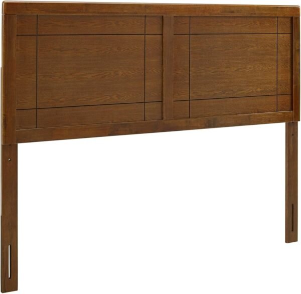 Modway MOD-6220-WAL Archie Twin Wood Headboard, Walnut - Image 3