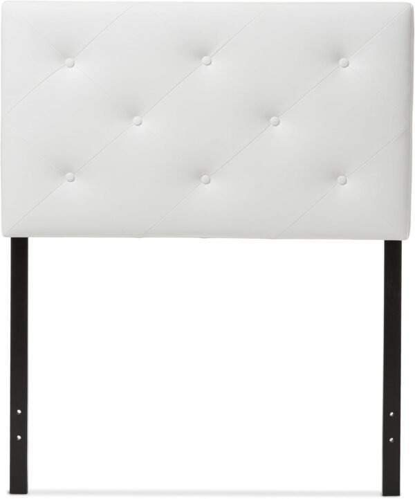 Baxton Studio Benoit Headboard, Twin, White