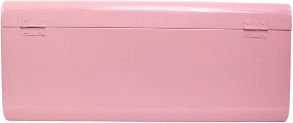 American Atelier Trunks | Set of 2 | Pink | Vintage Style Storage with Gold Finish Hardware | Space Saving Organizer | Use in Home, Dorm, and Office | Medium and Large - Image 4