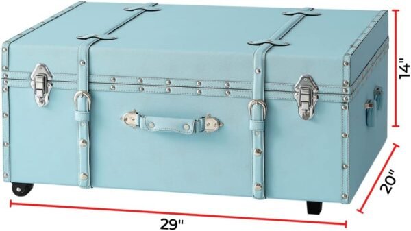 DormCo Texture Brand Trunk - Calm Blue - Large - Image 5