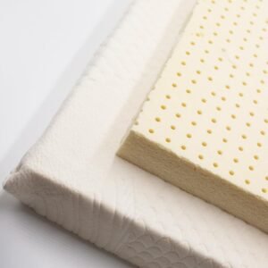3″ Inch Organic Latex Mattress Topper Pad with Organic Cotton Cover Protector (Twin XL Size, Soft) GOLS Certified, Back Pain Relief Support, Hypoallergenic, Cooling and Breathable