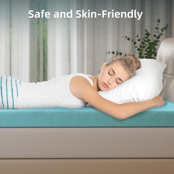 BedsPick 3 Inch King Mattress Topper, Foam Mattress Pad, King Size Foam Toppers, King Bed Mattress Pads for Sleeper Sofa, RV, Camper, CertiPUR-US Certified - Image 8