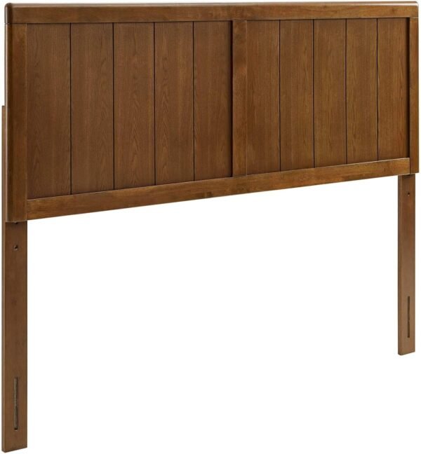 Modway MOD-6216-WAL Robbie Twin Wood Headboard, Walnut - Image 3