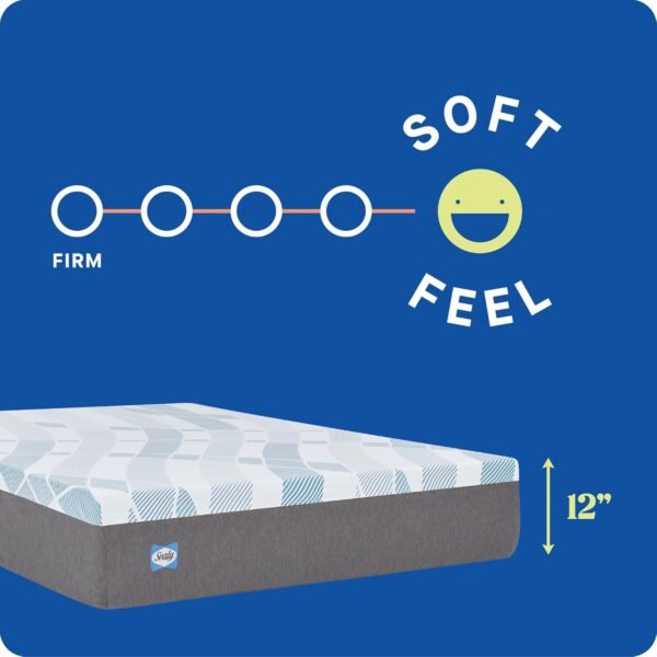 Sealy Dreamlife 12” Foam Mattress-in-a-Box, Queen - Image 3