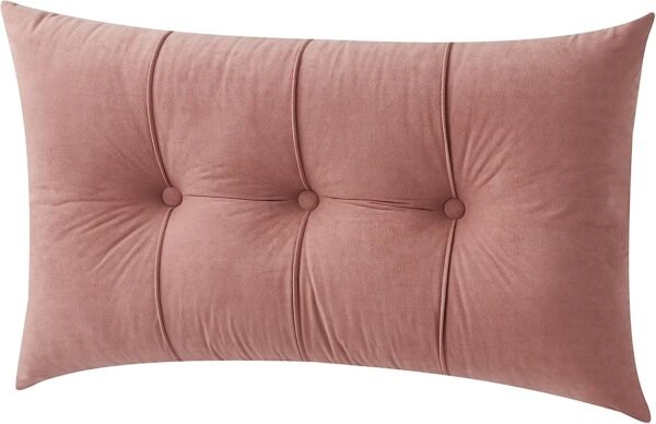 DormCo Rainha® - Plush Tufted College Headboard - Vintage Pink