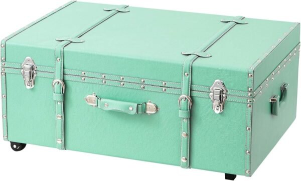 DormCo Texture Brand Trunk - Baby Mint - Large