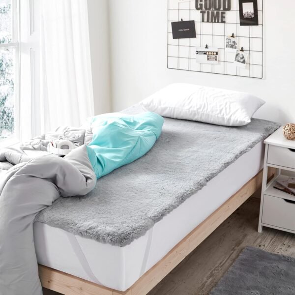 Chunky Bunny - Coma Inducer® Twin Bed Topper - Glacier Gray - Image 5