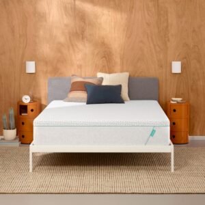 Tuft & Needle Original Hybrid Medium Twin Mattress in a Box, Adaptive Foam, Pocketed Coils, Cooling Pressure Relief, 100 Night Trial, Fiberglass Free, CertiPUR-US, 10-Year Limited Warranty