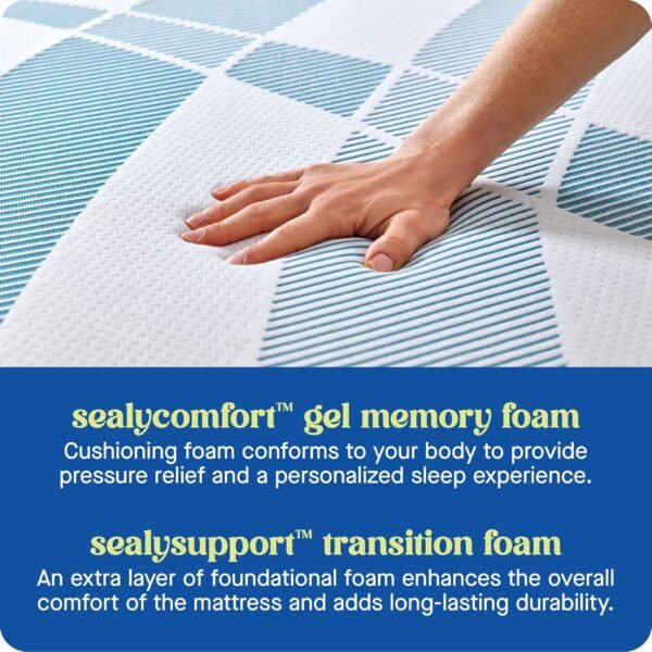 Sealy Dreamlife 12” Foam Mattress-in-a-Box, Queen - Image 4