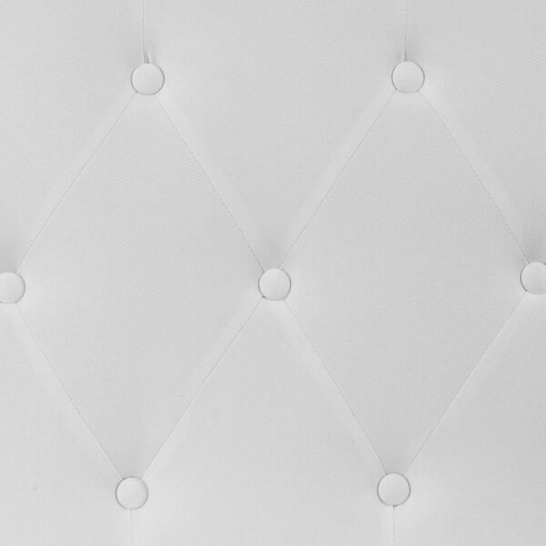 Flash Furniture Cambridge Tufted Upholstered Twin Size Headboard in White Fabric - Image 8