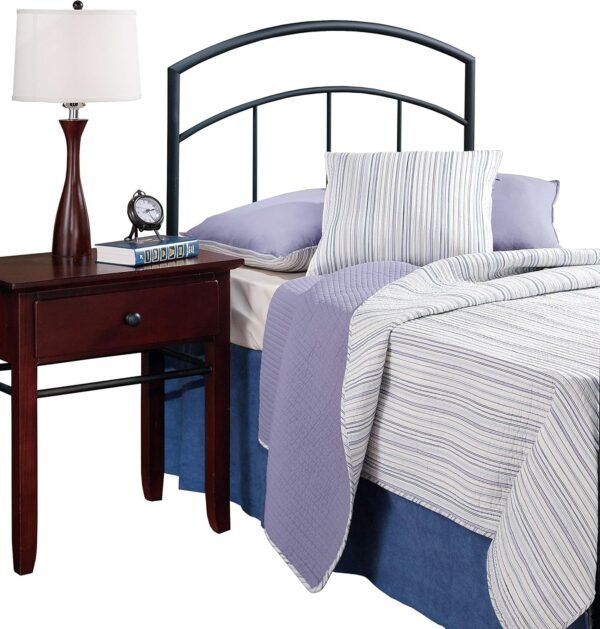Hillsdale Furniture Hillsdale Julien without Bed Frame Twin Headboard, Textured Black - Image 3