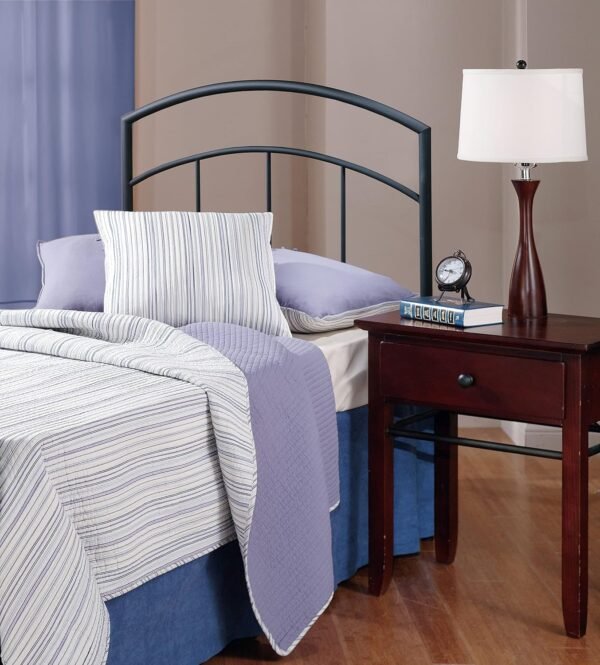 Hillsdale Furniture Hillsdale Julien without Bed Frame Twin Headboard, Textured Black