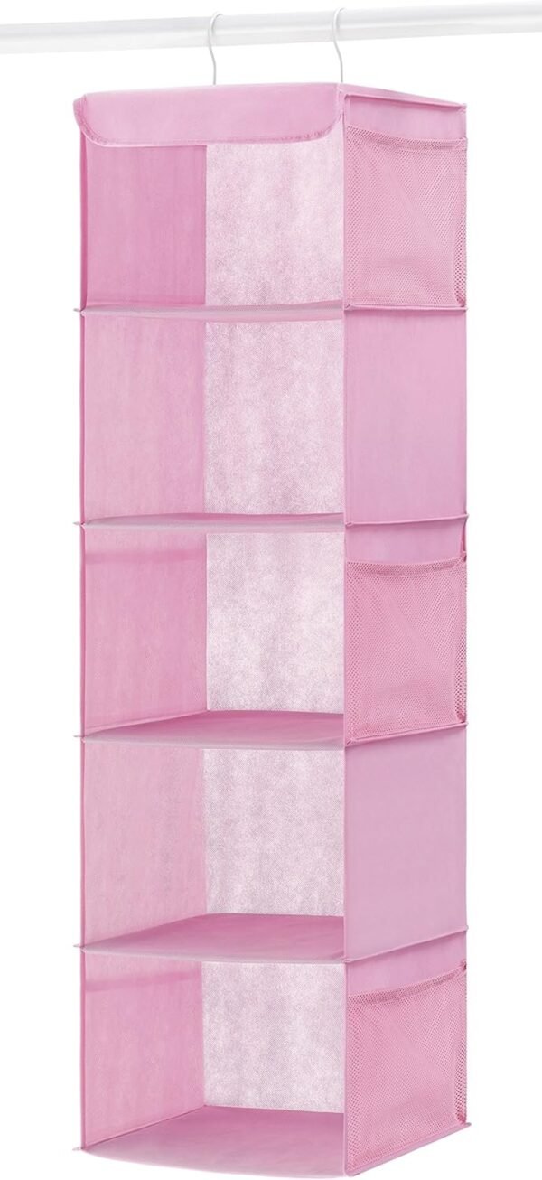 Whitmor 6636-1234-PINK Hanging Accessory Shelves, Pink - Image 4