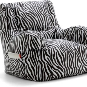Big Joe Duo Chair, Zebra